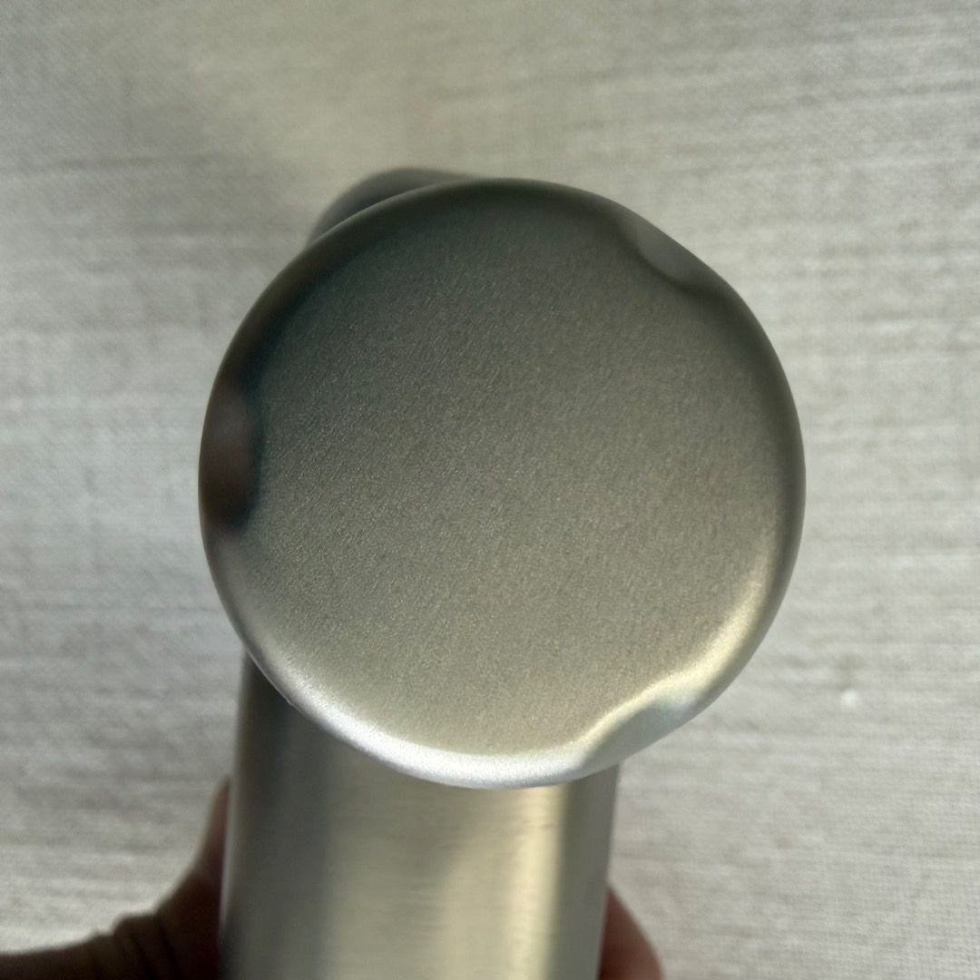 Memobottle A6 (Category: Water Bottles & Tumblers) located in Singapore. Submitted by wlshr (Listing ID 1454636734, Image 3). Description: - Brand: Memobottle - Model: A6 - Color: Metallic Grey - Design: Slim and flat, designed for portability and fitting into bags like a notebook - Condition: Good, pre-loved - Ideal for: Everyday hydration, travel, office, school Retail USD65 https://www.memobottle.com/products/a6-stainless-steel-memobottle-blac