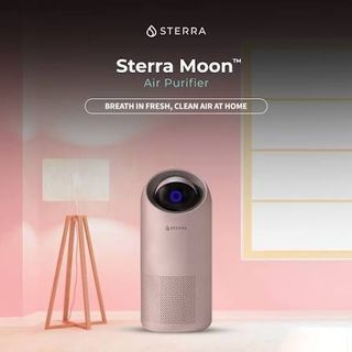 Sterra Moon Sakura Pink limited edition Air Purifier home room office space clean pets baby children anti allergy dust allergens haze smoke free decor scandi japandi 