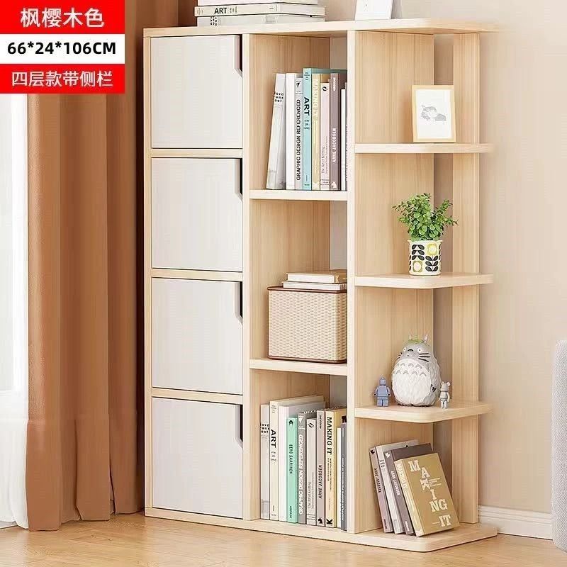 Floor Small Bookshelf | Household Storage Rack | Simple Bedroom Bookcase | Living Room Multi-Layer Storage Cabinet | Wall To Wall Display Shelf | Space Saving Student Locker | Wood Finish Organizer Unit (Category: Shelves, Cabinets & Racks) located in Singapore. Submitted by casahomesg (Listing ID 1458991872, Image 5). Description: Transform your living environment with this versatile floor-standing storage solution, expertly designed to maximize