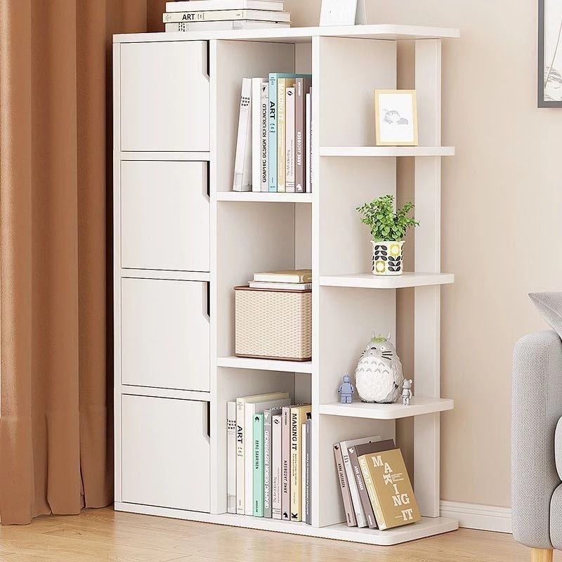 Floor Small Bookshelf | Household Storage Rack | Simple Bedroom Bookcase | Living Room Multi-Layer Storage Cabinet | Wall To Wall Display Shelf | Space Saving Student Locker | Wood Finish Organizer Unit (Category: Shelves, Cabinets & Racks) located in Singapore. Submitted by casahomesg (Listing ID 1458991872, Image 1). Description: Transform your living environment with this versatile floor-standing storage solution, expertly designed to maximize