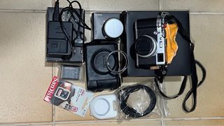 Fujifilm X100F Silver Digital Camera with Accessories