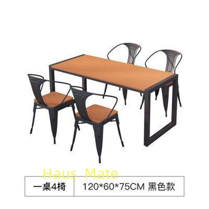 Garden Chair/Outdoor Furniture Durable Balcony Table and Chair/Bench (Category: Outdoor Furniture) located in Singapore. Submitted by hausmate (Listing ID 1458979654, Image 5). Description: Garden Chair Type:7071 Material:PS Plastic Wood Frame Hard and wear-resistant material Waterproof, sun proof, rust proof Painted feet Size:See the image Frame:White/Black 108cm Bench Price $129 128cm Bench Price $139 120cm Table Price $209 140cm Table Price $2