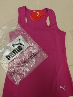 Puma Women's Pink Sports Tank Top