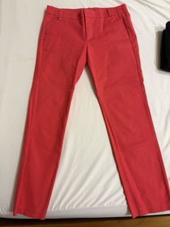 Zara Pants - Red and White