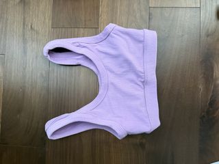 Alo Yoga Ribbed Bra & Lululemon Bra