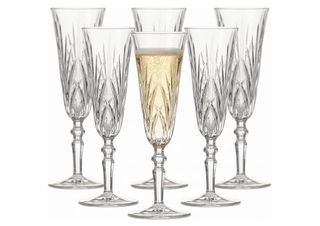 CT-Nachtmann Lead Free Crystal Champagne Glass Set Of 6