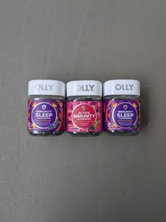 OLLY Gummy Gummies Supplement Multivitamin and Sleep Immunity