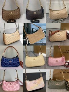 Coach Teri Chain Hobo Shoulder Bag /coach bag /coach tabby/coach sling bag/coach bag men/coach crossbody