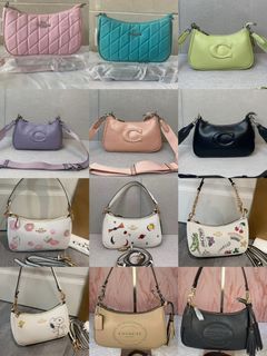 Coach Teri Pennie Hobo Shoulder Bag Multi‑Colors /coach bag /coach tabby/coach sling bag/coach bag men/coach crossbody