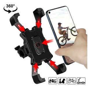 Bicycle Button Lock Mobile Phone Holder Stand ABS - MTB / Foldies / Java / Sava / MOBOT Accessories