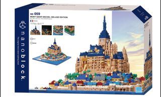 CT-Nanoblock Mont Saint Michel Building Toys 5290 Pcs