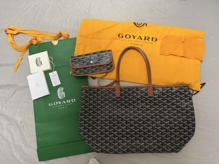 Authentic Goyard St Louis PM Naturel/Tan
