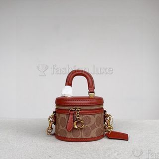 COACH TRAIL 12 CE768 Mini Box Crossbody Bag Unisex Mini 