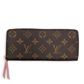 Louis Vuitton Zippy Brown Wallet in Canvas Gold hardware