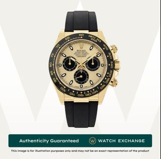 Mint Rolex Daytona YML Oysterflex 116518LN 116518 Golden & Black Dial Z28433 Nov 2022