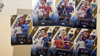 253 254 256 257 260 261 Topps Hat-Trick Hero card