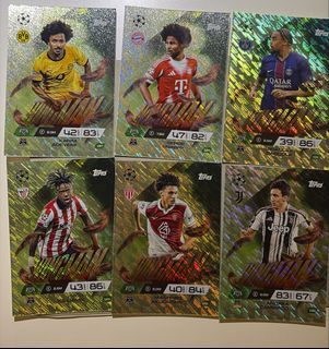 # 187 184 191 183 192 196 Topps UEFA Champions League Wingman card