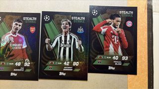 # 443, 446, 452 Topps Match Attax Stealth Strike card