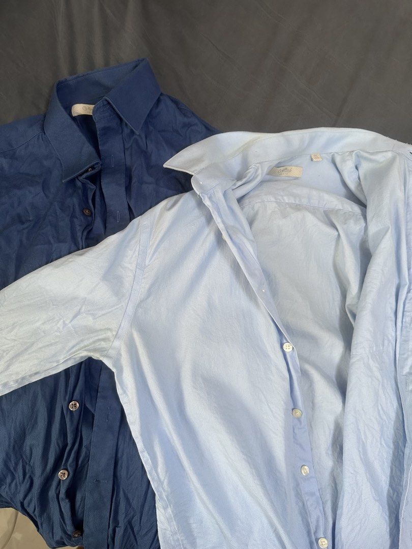 Goldlion Regular fit Shirts (Category: Shirts) located in Singapore. Submitted by paichiiiiii (Listing ID 1459969643, Image 1). Description: - Wore a few times - Price is for both - Size 15 1/2 & 31-32.