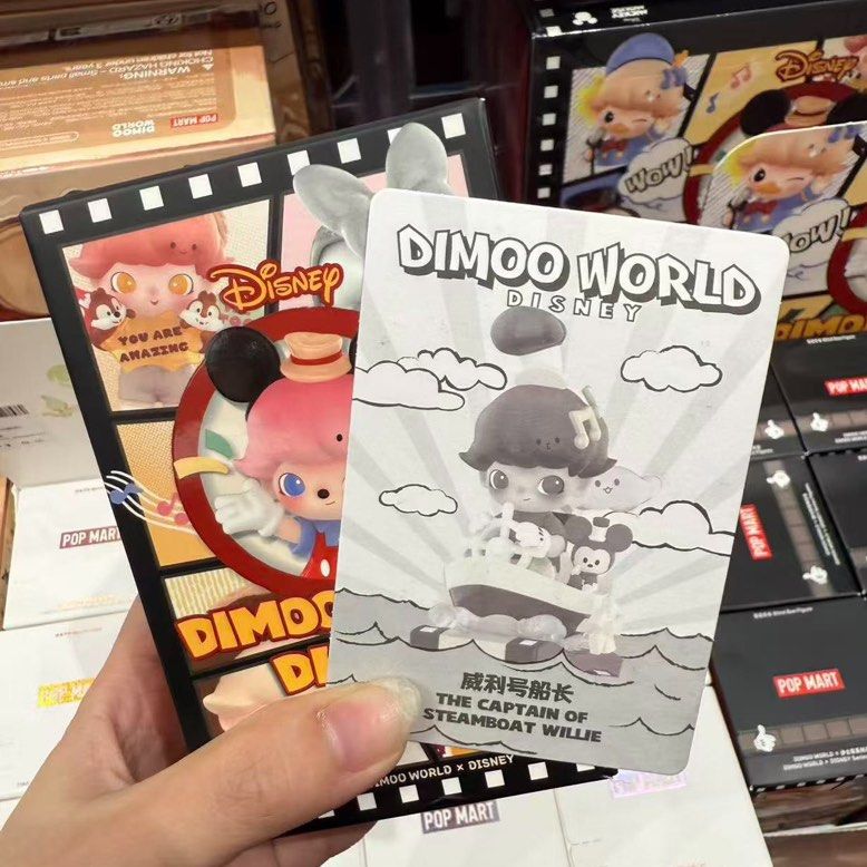 [WTT/WTS] Pop Mart Dimoo World Disney - Steamboat Willie (Secret) (Category: Designer & Blind Box Toys) located in Singapore. Submitted by mouse330sn (Listing ID 1459943553, Image 1). Description: WTT：second picture.