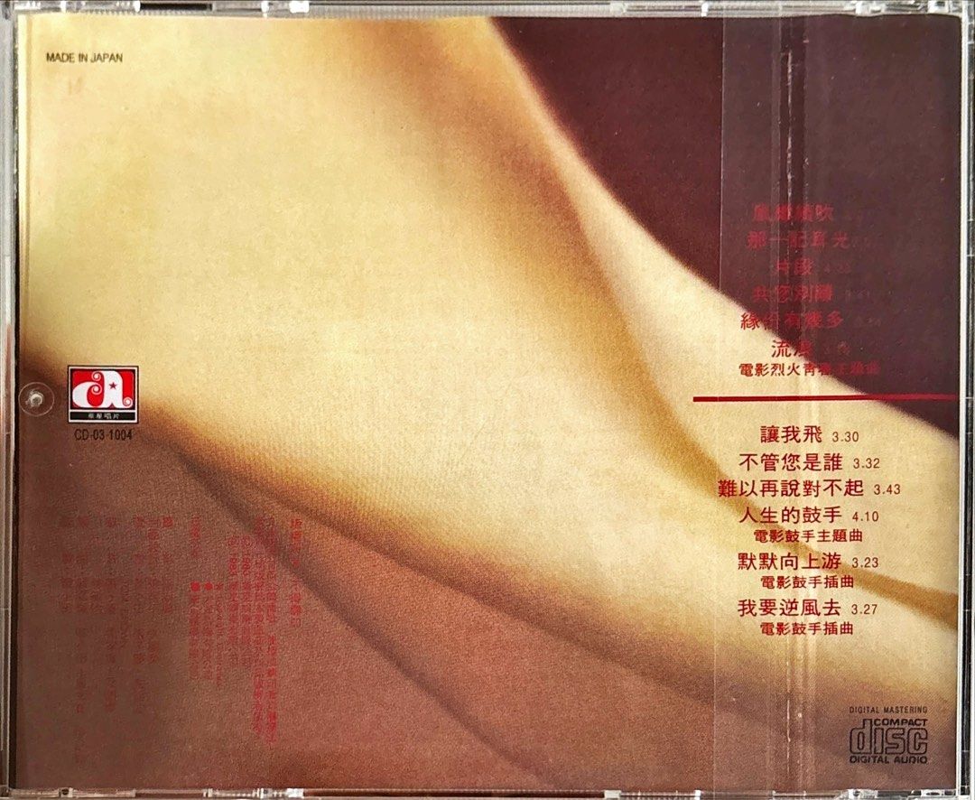 LESLIE CHEUNG 張國榮： 風繼繰吹 THE WIND BLOWS ON (HONG KONG EDITION) (Category: CDs & DVDs) located in Singapore. Submitted by cd_deals (Listing ID 1460135383, Image 2). Description: Hong Kong Edition New and Sealed By mail or self collect .