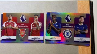 $0.50 - Topps Premier League 25/26 Pro Partnership cards