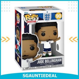 Funko Pop! Football: England - Jude Bellingham - World Cup 2026 - Collectable Vinyl Figure - Gift Idea - Official Merchandise - Toys for Kids & Adults - Sports Fans - Model Figure for Collectors